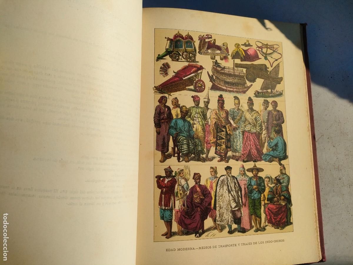 Libros antiguos: Historia del traje. 2 tomos 1894 - Foto 16