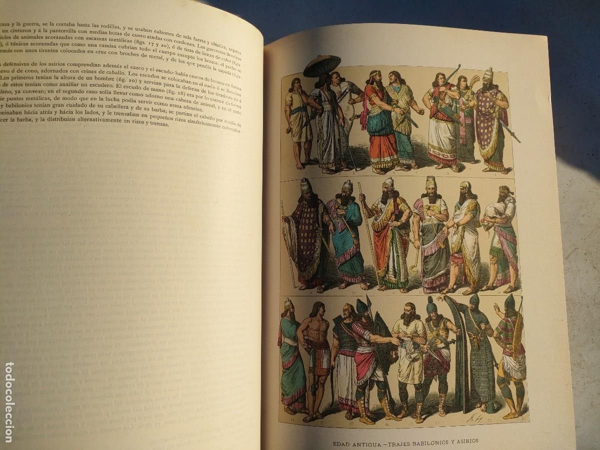 Libros antiguos: Historia del traje. 2 tomos 1894 - Foto 18
