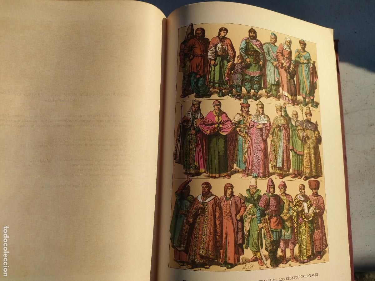 Libros antiguos: Historia del traje. 2 tomos 1894 - Foto 19