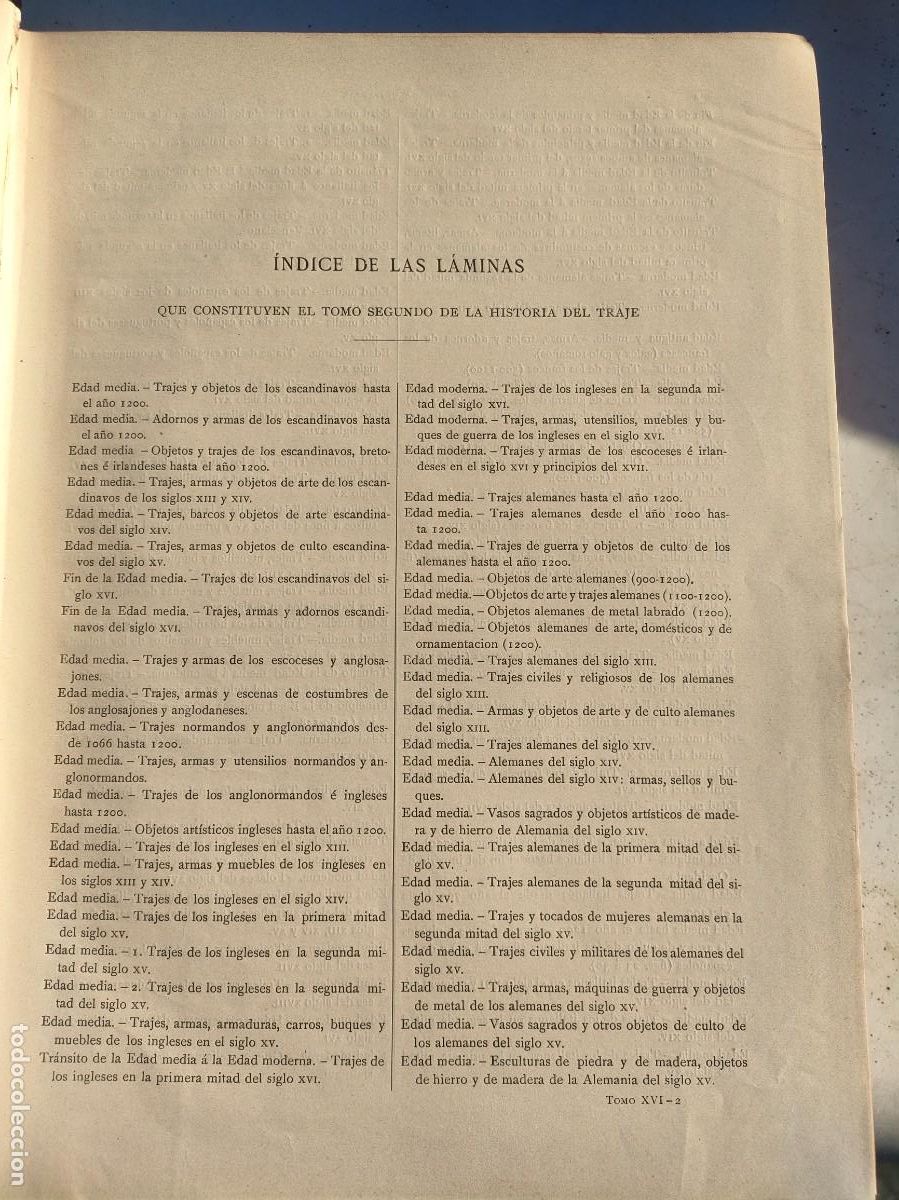 Libros antiguos: Historia del traje. 2 tomos 1894 - Foto 21