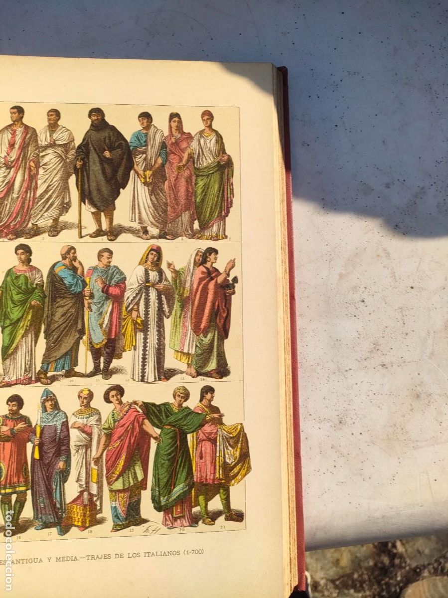 Libros antiguos: Historia del traje. 2 tomos 1894 - Foto 29
