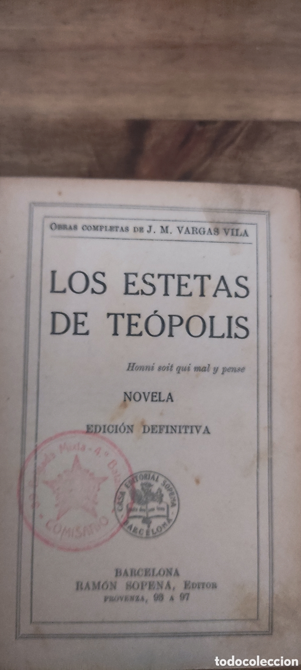 Libros antiguos: LOS ESTETAS DE TEOPOLIS - Foto 5