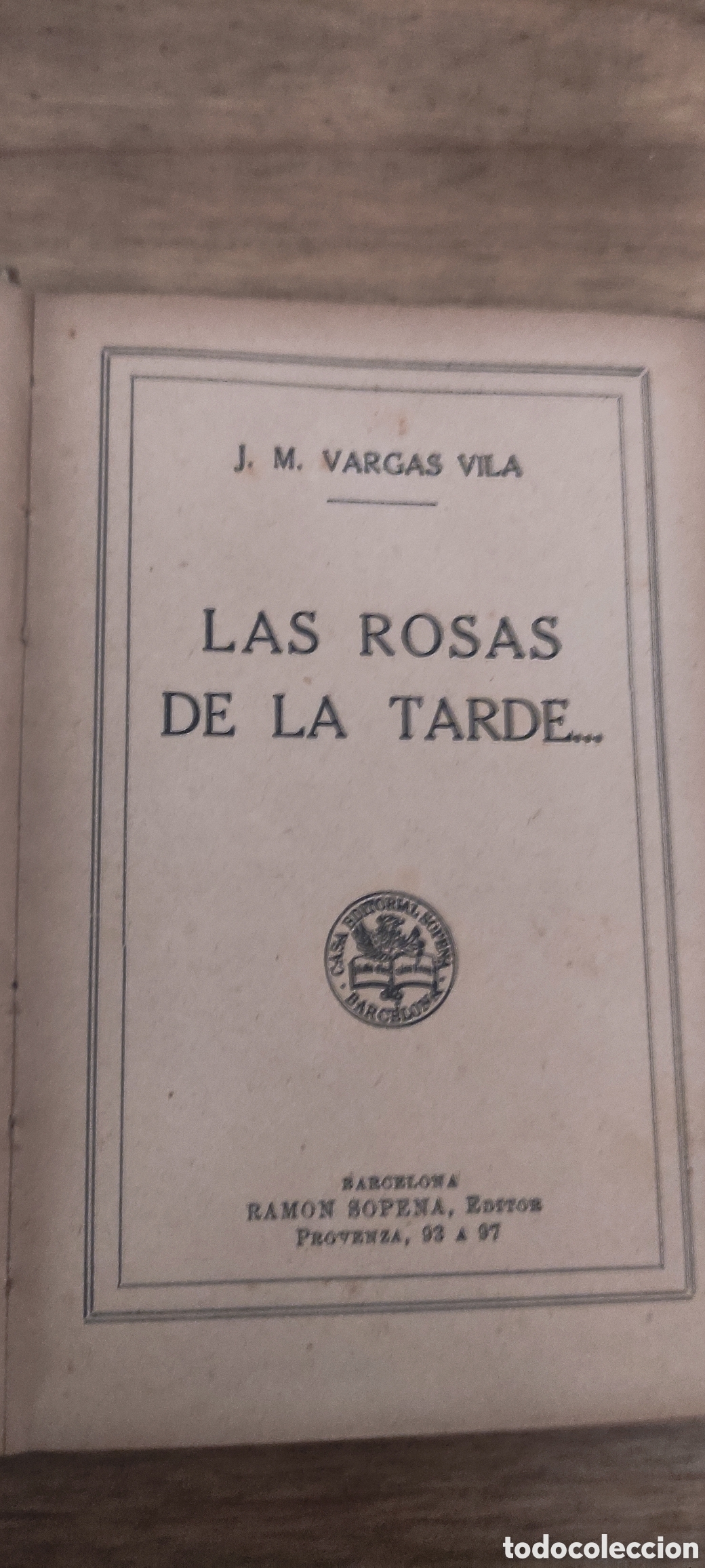 Libros antiguos: LAS ROSAS DE LA TARDE - Foto 5