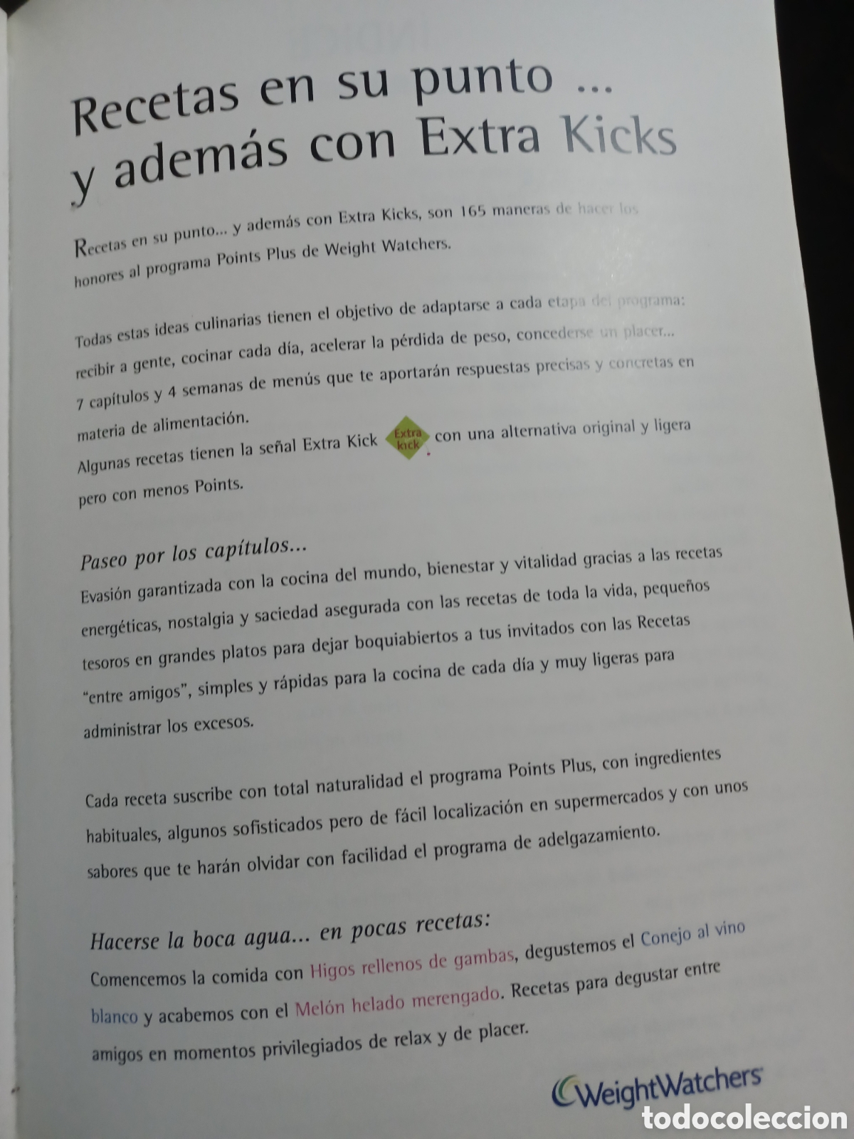Libros antiguos: Barybook 271. . Recetas en su punto Wrightwatchers - Foto 3