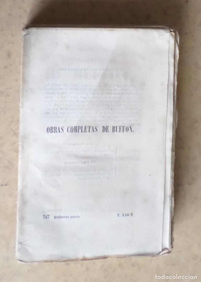 Libros antiguos: Obras completas DE BUFFON - COMPLEMENTOS - Mr. P. Lesson -Tomo III - 1948 - Foto 1