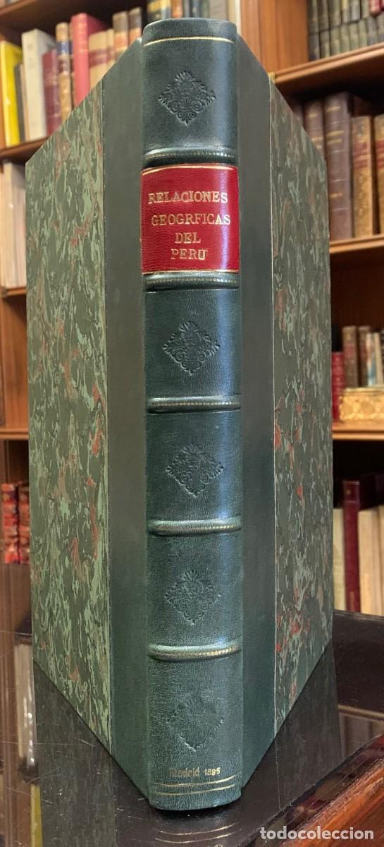 Libri antichi: Relaciones Geogr&aacute;ficas de Indias. Per&uacute;. Tomo II.