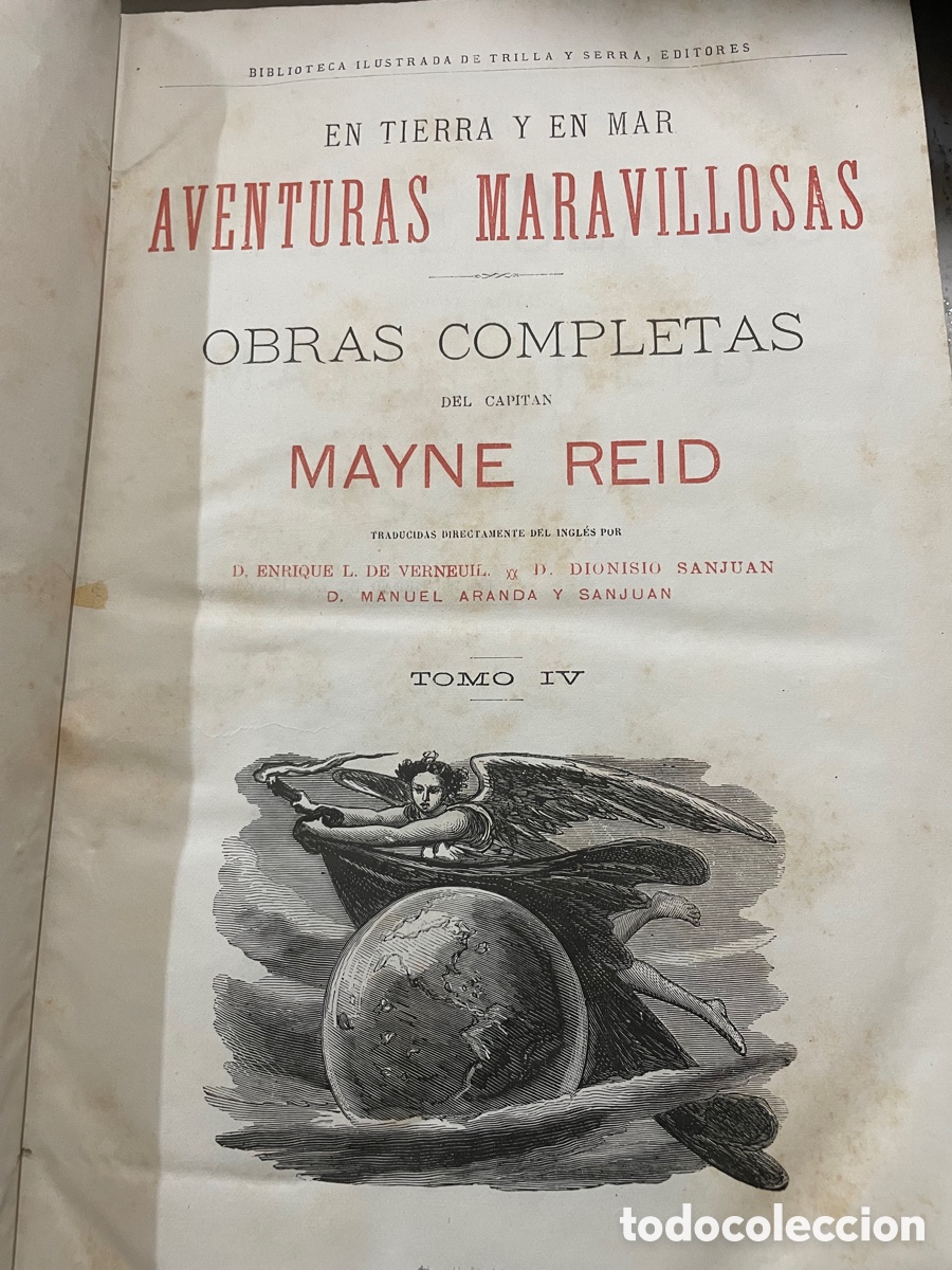 Libros antiguos: Obras Completas Del Capit&aacute;n Mayne Re&iacute;d - Foto 2