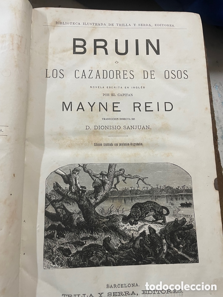 Libros antiguos: Obras Completas Del Capit&aacute;n Mayne Re&iacute;d - Foto 3