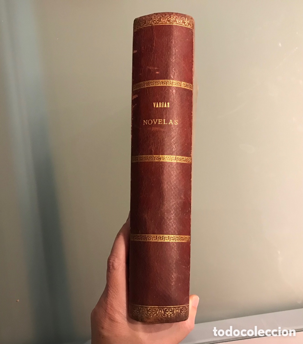 Old books: Novelas varias.1886. Moreno, J. De la Cerda, J. De la Sota, Jimenez Huertas