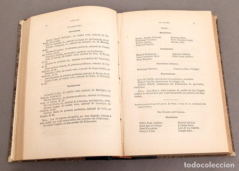 Libros antiguos: Expulsi&oacute;n de los Jesu&iacute;tas - Francisco Javier BRABO - 1872 - Foto 8