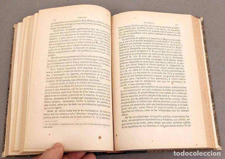 Libros antiguos: Expulsi&oacute;n de los Jesu&iacute;tas - Francisco Javier BRABO - 1872 - Foto 10