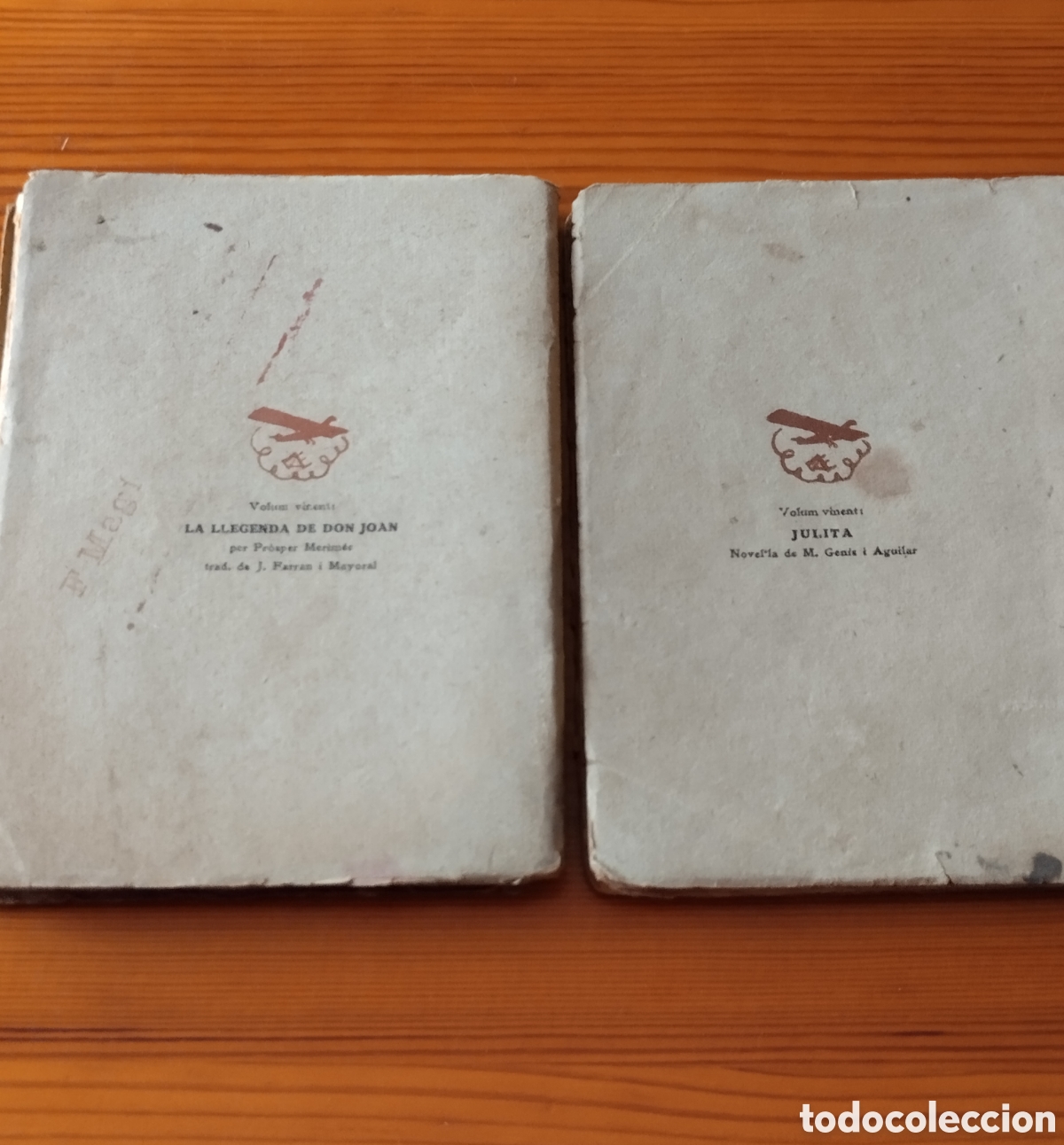 Libros antiguos: 2 Llibres 1906 Les ales esteses - Foto 4