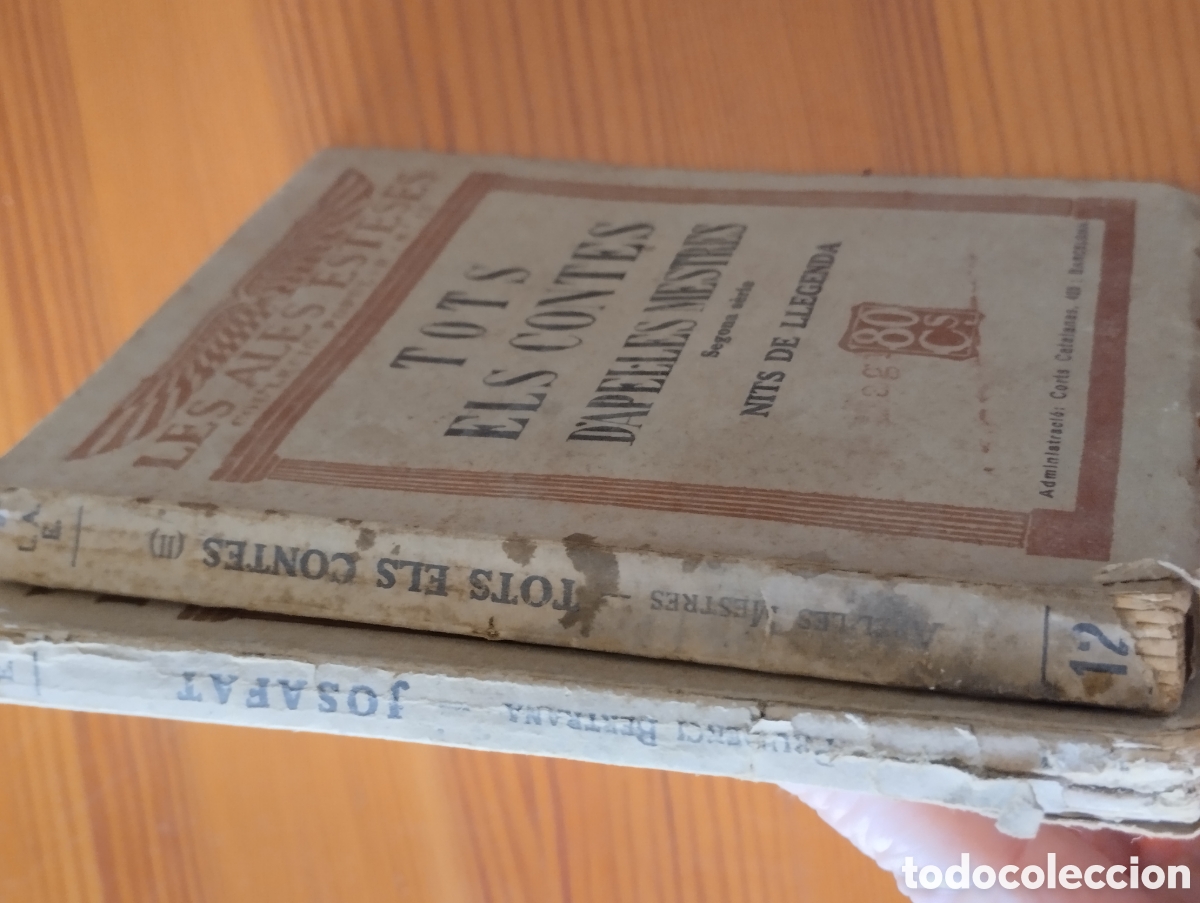 Libros antiguos: 2 Llibres 1906 Les ales esteses - Foto 5