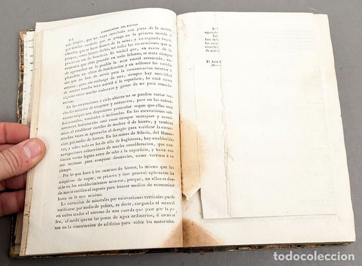 Libros antiguos: Elementos de Laboreo de Minas - Joaqu&iacute;n EZQUERRA DEL BAYO - 1839 - Foto 9
