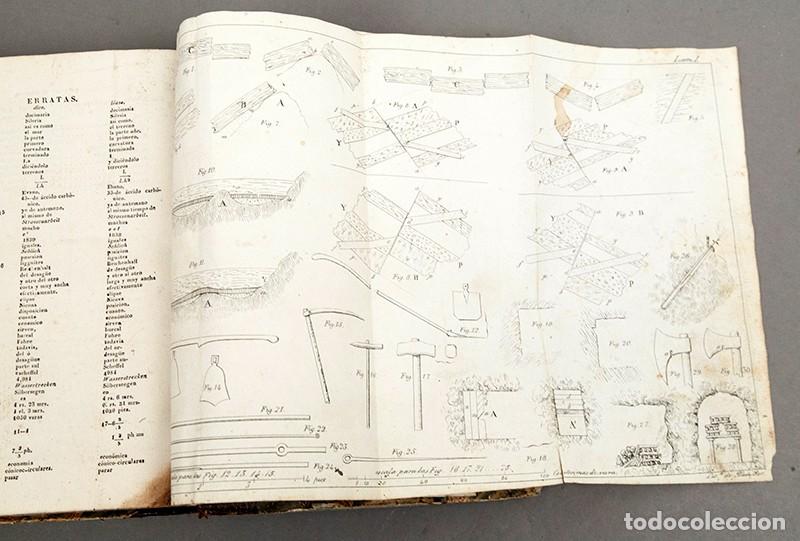 Libros antiguos: Elementos de Laboreo de Minas - Joaqu&iacute;n EZQUERRA DEL BAYO - 1839 - Foto 14