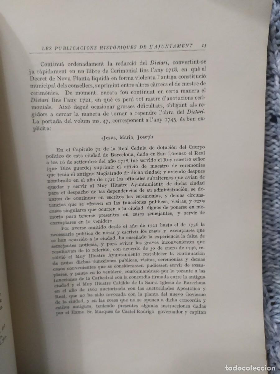 Libros antiguos: 1920. Recull de documents I estudis. - Foto 3