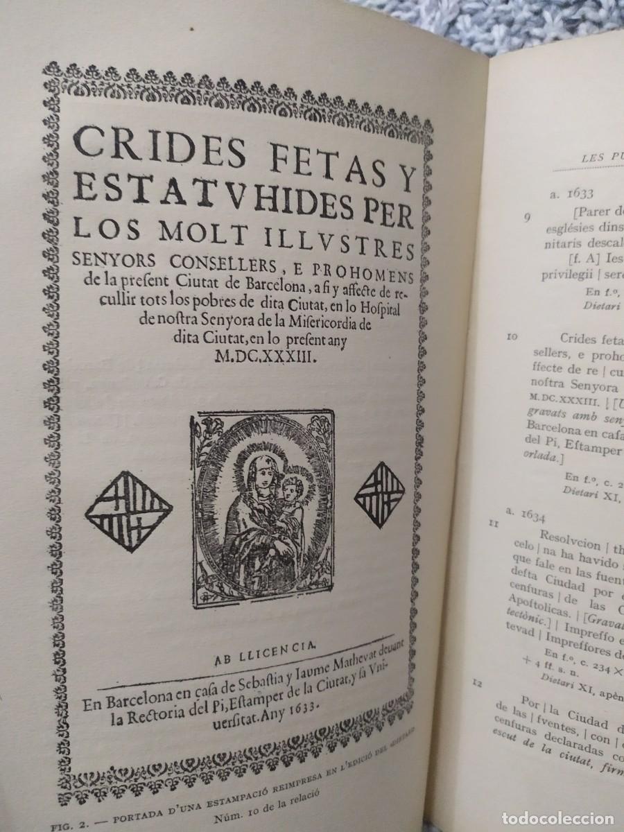 Libros antiguos: 1920. Recull de documents I estudis. - Foto 5
