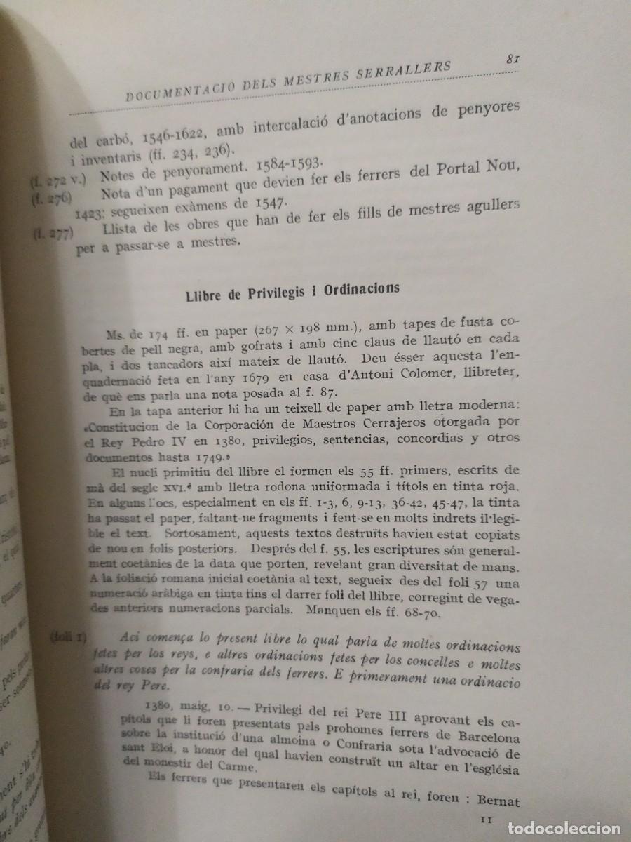 Libros antiguos: 1920. Recull de documents I estudis. - Foto 11