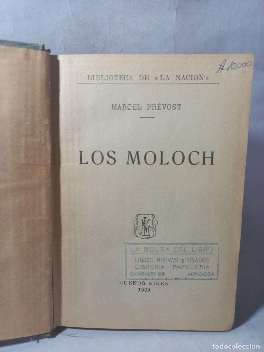 Libros antiguos: Marcel Pr&eacute;vost - Los Moloch - 1909 - Foto 3