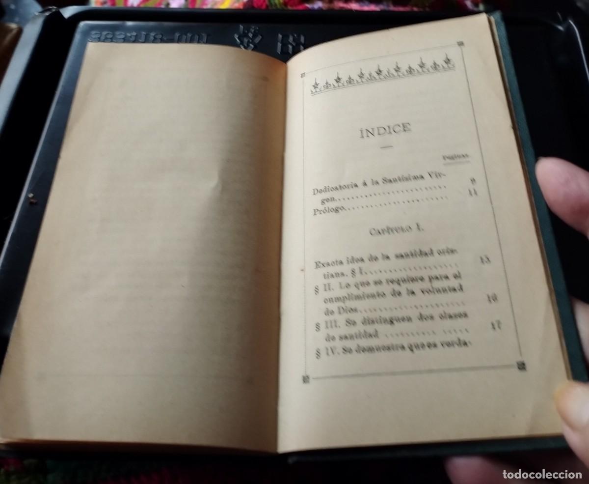 Libros antiguos: Librito religioso tipo misal de 1899 El aliento del Alma devota - Foto 3