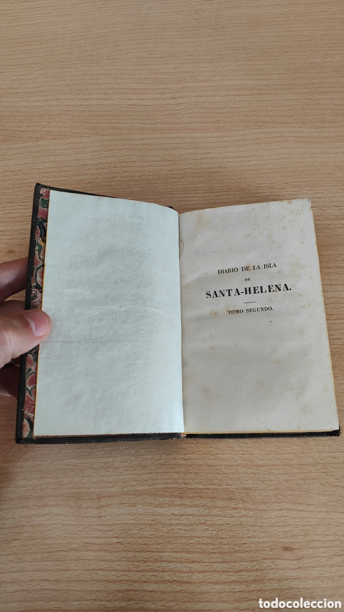 Old books: Diario de la Isla de Santa Helena / tomo 2