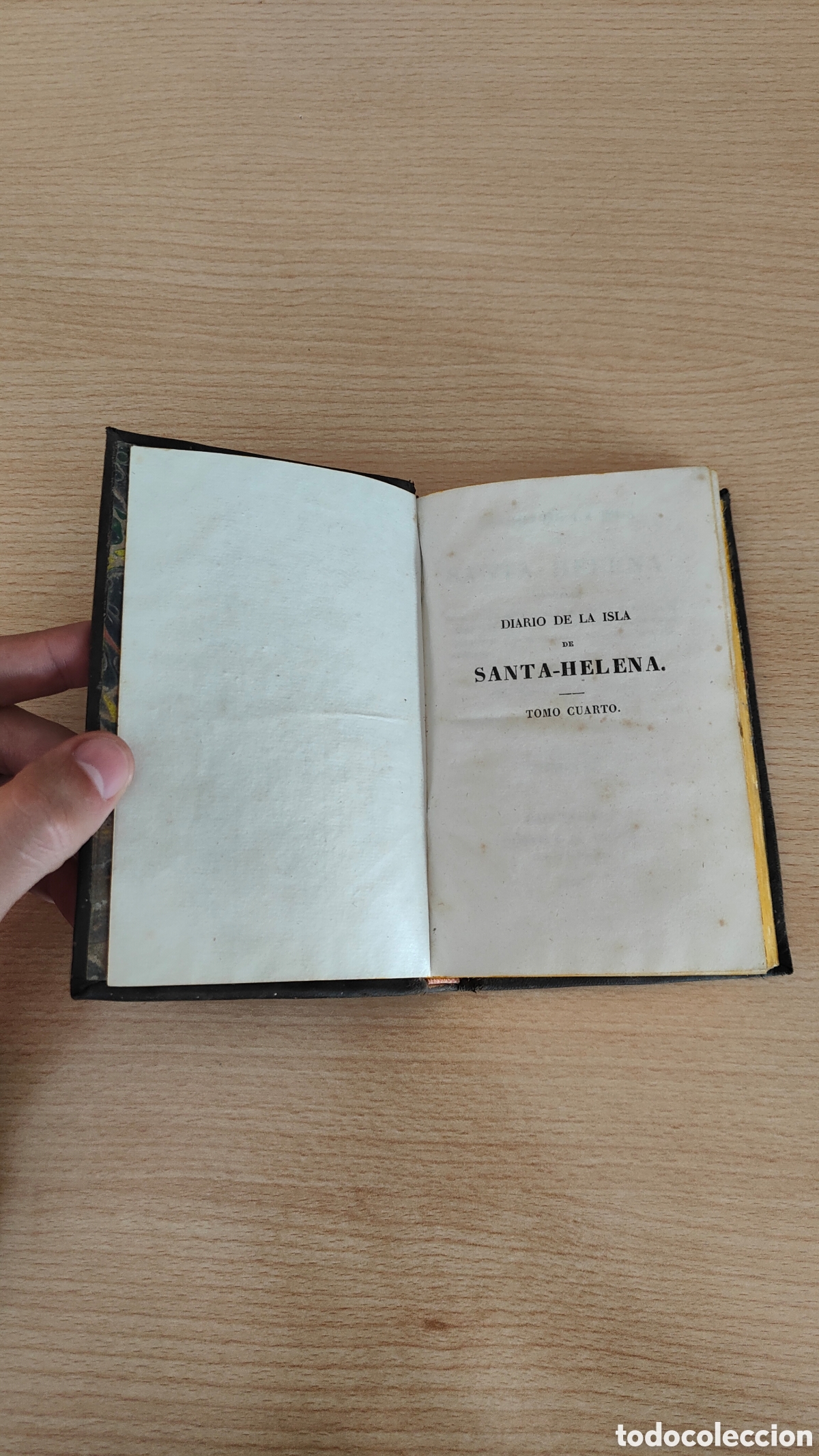 Old books: Diario de la Isla de Santa Helena / tomo 4