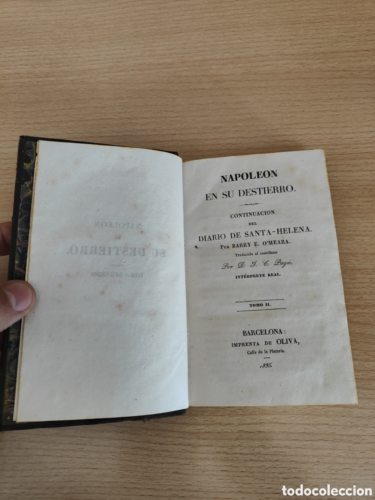 Libros antiguos: Napole&oacute;n en su destierro / tomo 2 - Foto 1