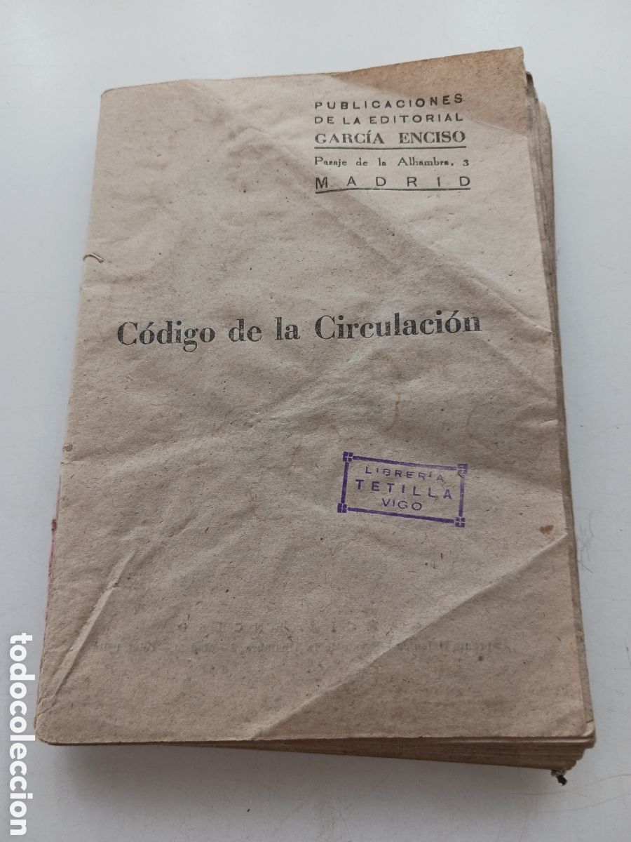 Libros antiguos: C&oacute;digo de la circulaci&oacute;n 1934 - Foto 1