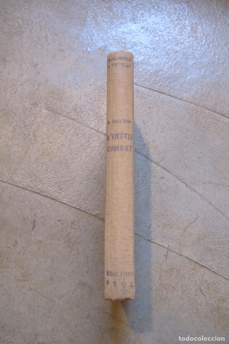 Libros antiguos: LINUTIL COMBAT. JUAN ARBO. A TOT VENT PROA 1931. 41 - Foto 1