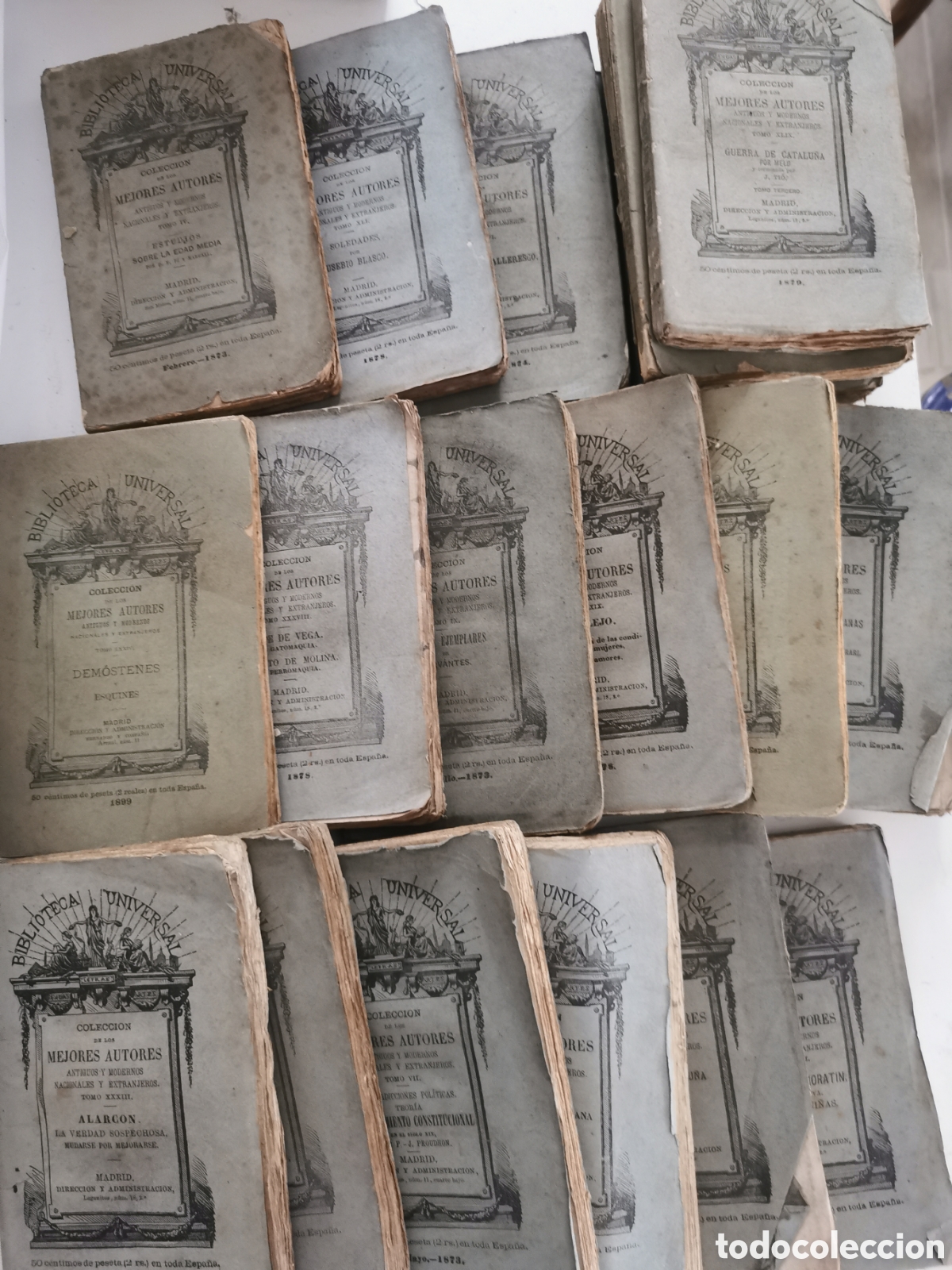 Libros antiguos: Biblioteca universal - Foto 1