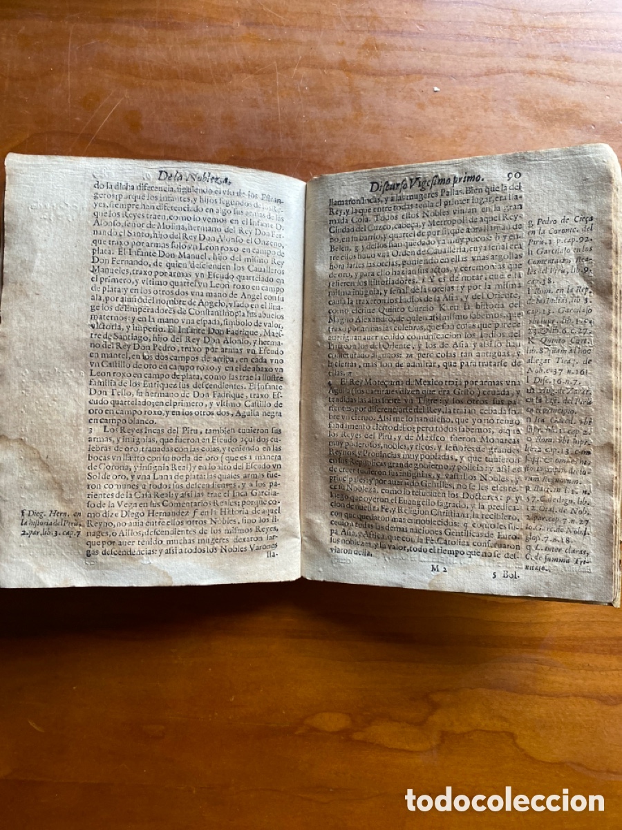 Libros antiguos: Discursos de la nobleza de Espa&ntilde;a - Foto 5