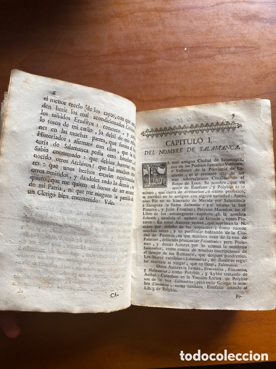 Libros antiguos: Compendio historico de la ciudad de Salamanca&hellip; - Foto 3