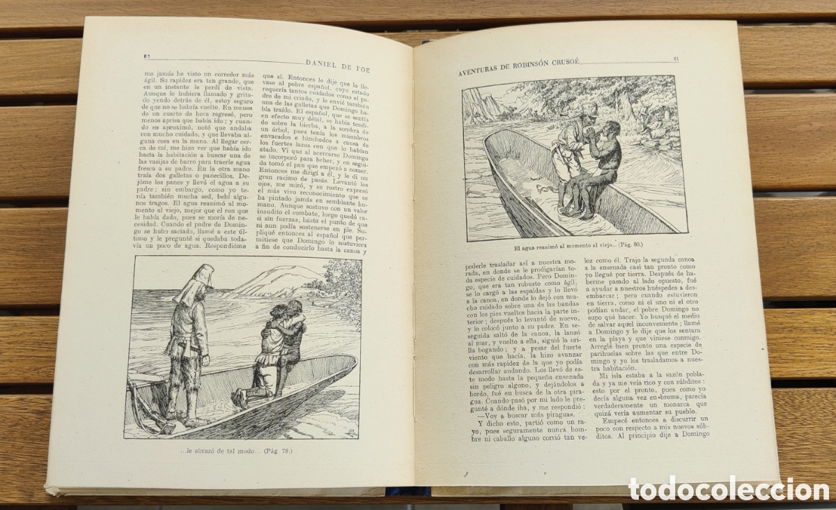 Libros antiguos: Robinson Crusoe. A&ntilde;o 1943 - Foto 7