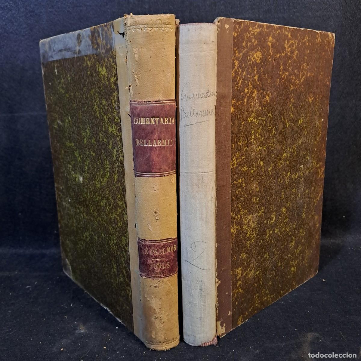Libros antiguos: SCRIPTURAM SACRAM - R. P. CORNELLI A LAPIDE - ROBERTI BELLARMINI - 2 TOMOS - PARIS 1891 / 23.192 - Foto 2