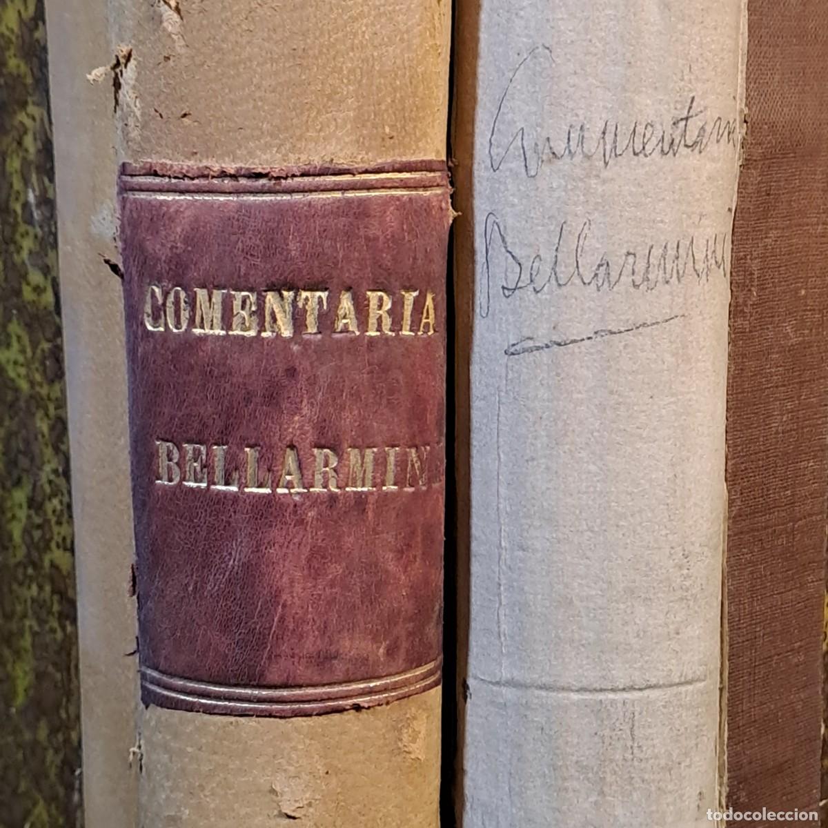 Libros antiguos: SCRIPTURAM SACRAM - R. P. CORNELLI A LAPIDE - ROBERTI BELLARMINI - 2 TOMOS - PARIS 1891 / 23.192 - Foto 3