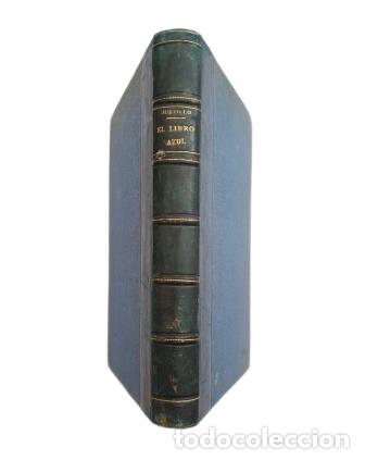Libros antiguos: EL LIBRO AZUL. NOVELITAS.- EDUARDO BUSTILLO (1879) - Foto 1