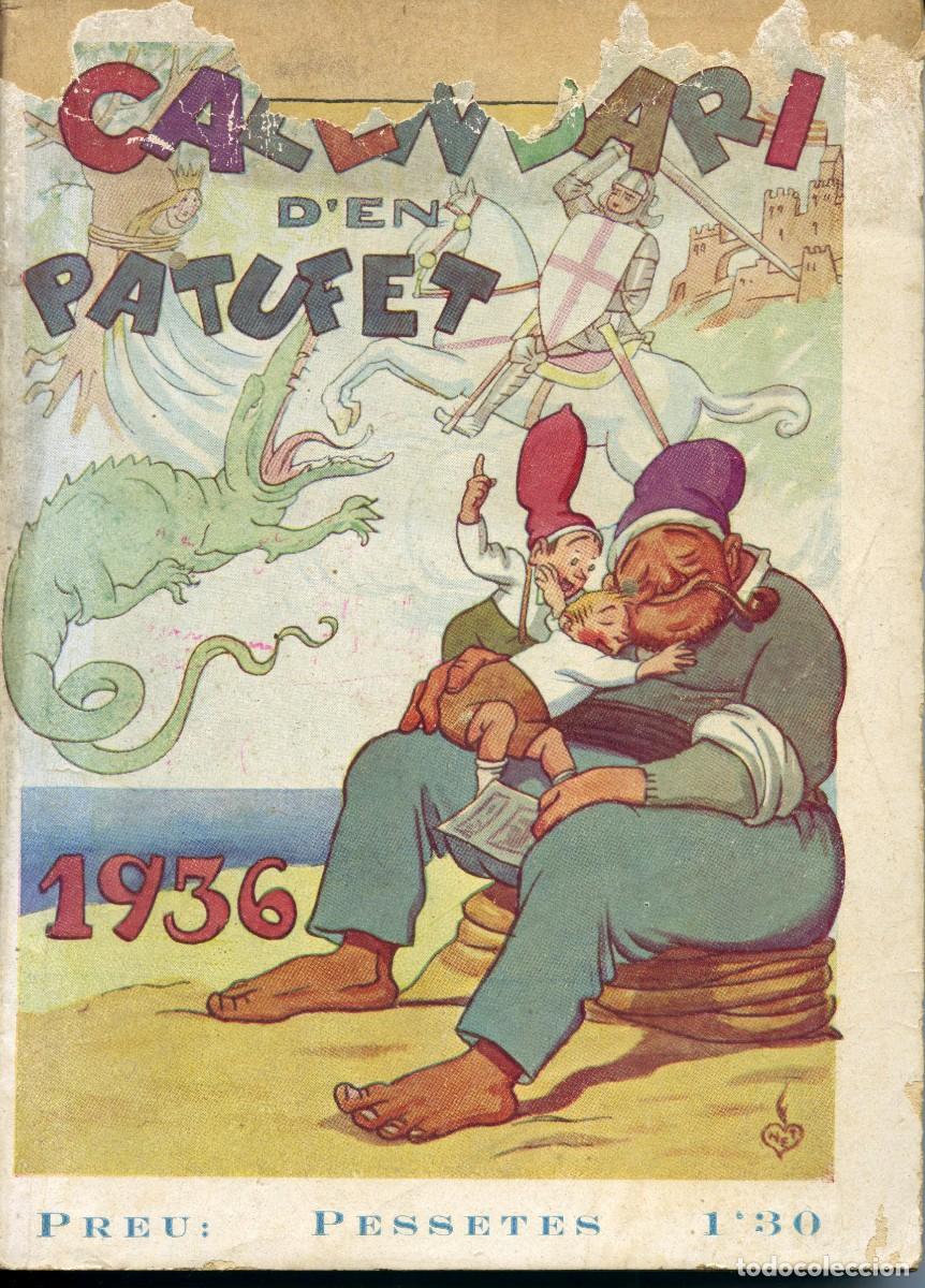 Libros antiguos: CALENDARI DEN PATUFET 1936 - Foto 1