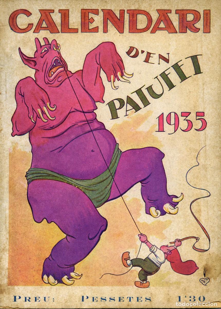 Libros antiguos: CALENDARI DEN PATUFET 1935 - Foto 1