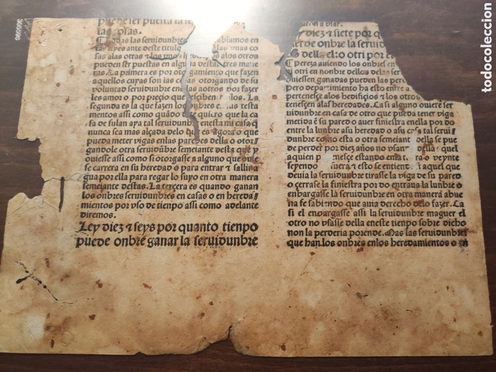 Libros antiguos: Resto libro ordenanzas Reyes Cat&oacute;licos - Foto 2
