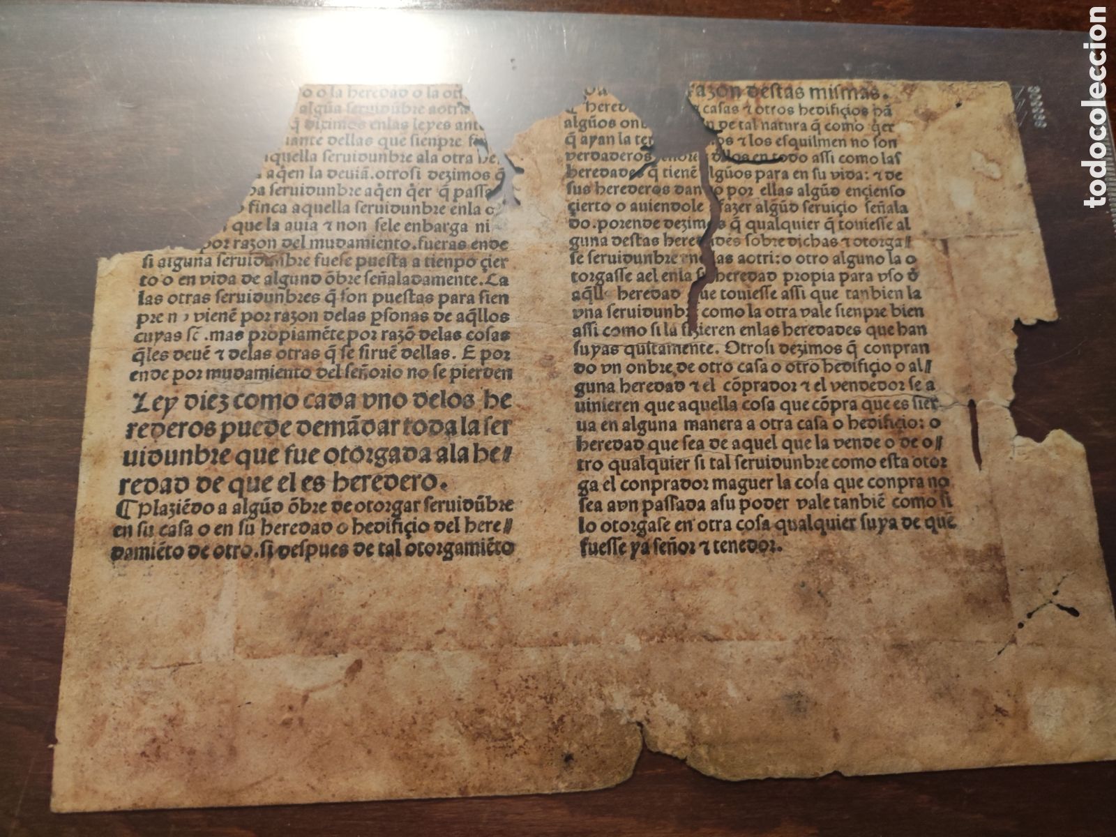 Libros antiguos: Resto libro ordenanzas Reyes Cat&oacute;licos - Foto 1
