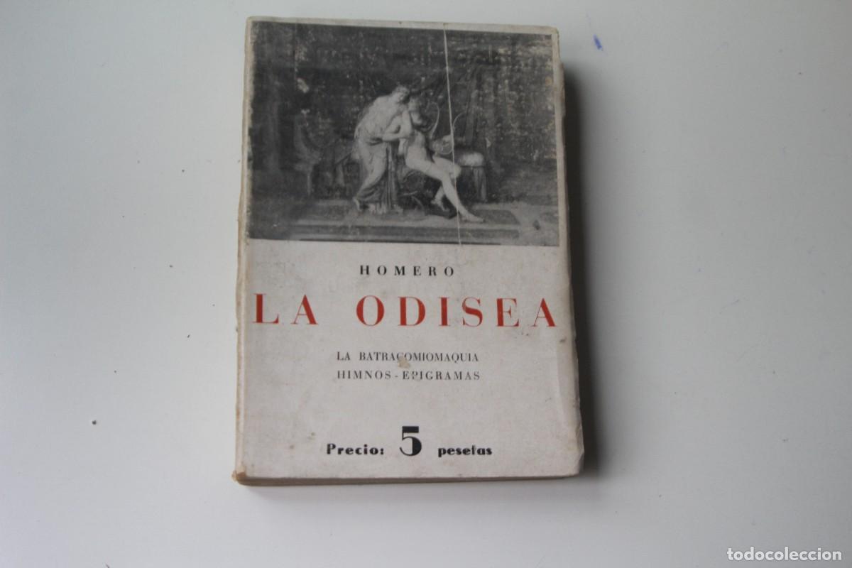 Libros antiguos: LA ODISEA HOMERO - Foto 1