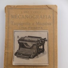 Libros antiguos: METODO SENCILLO MECANOGRAFIA Y TAQUIGRAFIA A MAQUINA. Lote 399052419