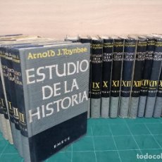 Libros antiguos: TOYNBEE, ARNOLD J. - ESTUDIO DE LA HISTORIA (21 VOLUMENES) POR --- HON. D. LITT. OXON. ... TRAD. DE