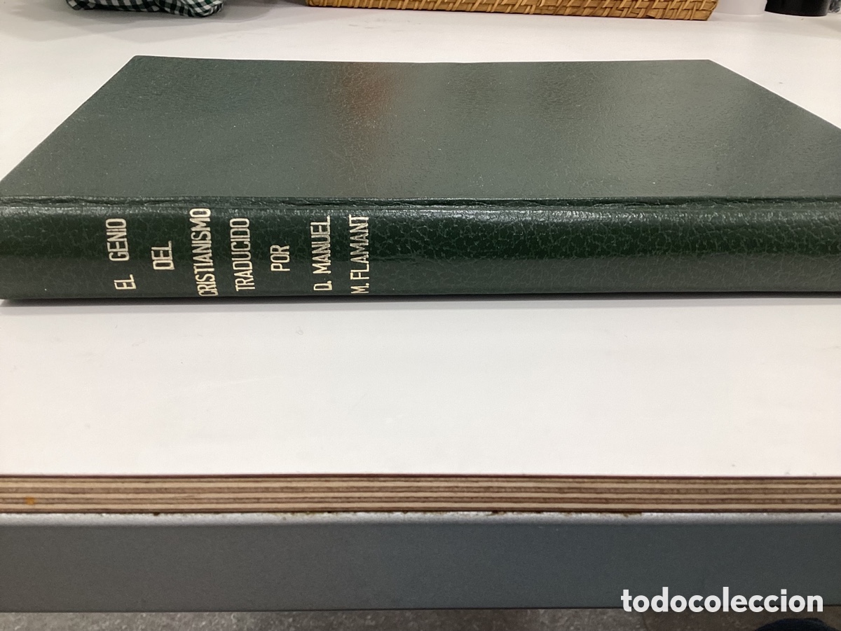 Libros antiguos: Conjunto de obras de Chateaubriand encuadernadas en un libro. - Foto 9