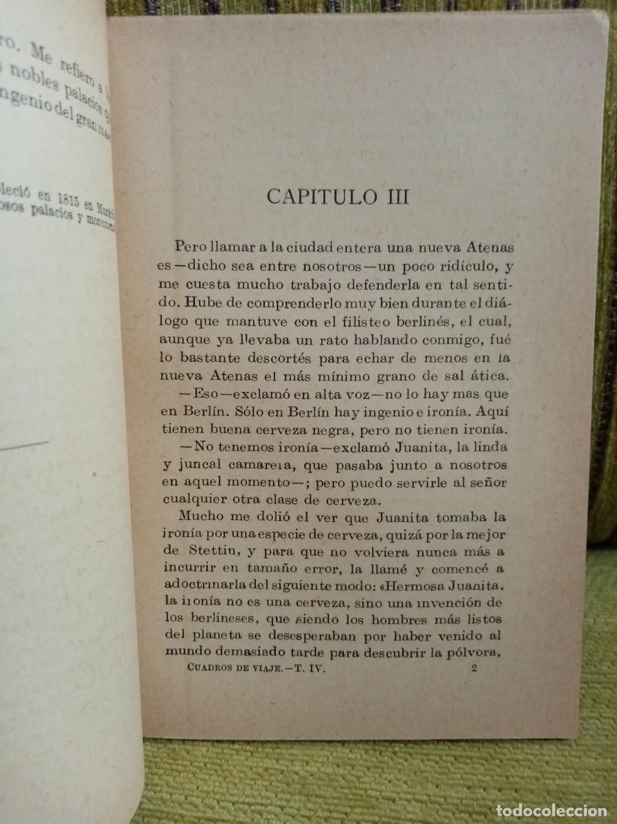 Libros antiguos: CUADROS DE VIAJE - Foto 7