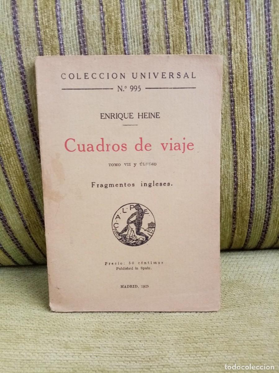 Libros antiguos: CUADROS DE VIAJE - Foto 1