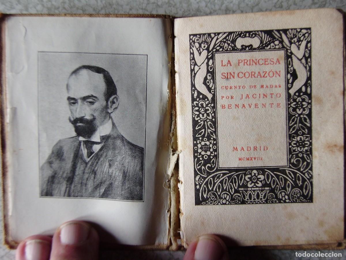 Libros antiguos: LA PRINCESA SIN CORAZON.JACINTO BENAVENTE...MINI LIBRO...1918 - Foto 2
