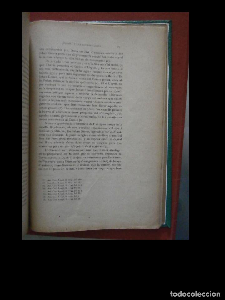 Libros antiguos: Johan I y les supersticions. Joseph M&ordf; Roca - Foto 2