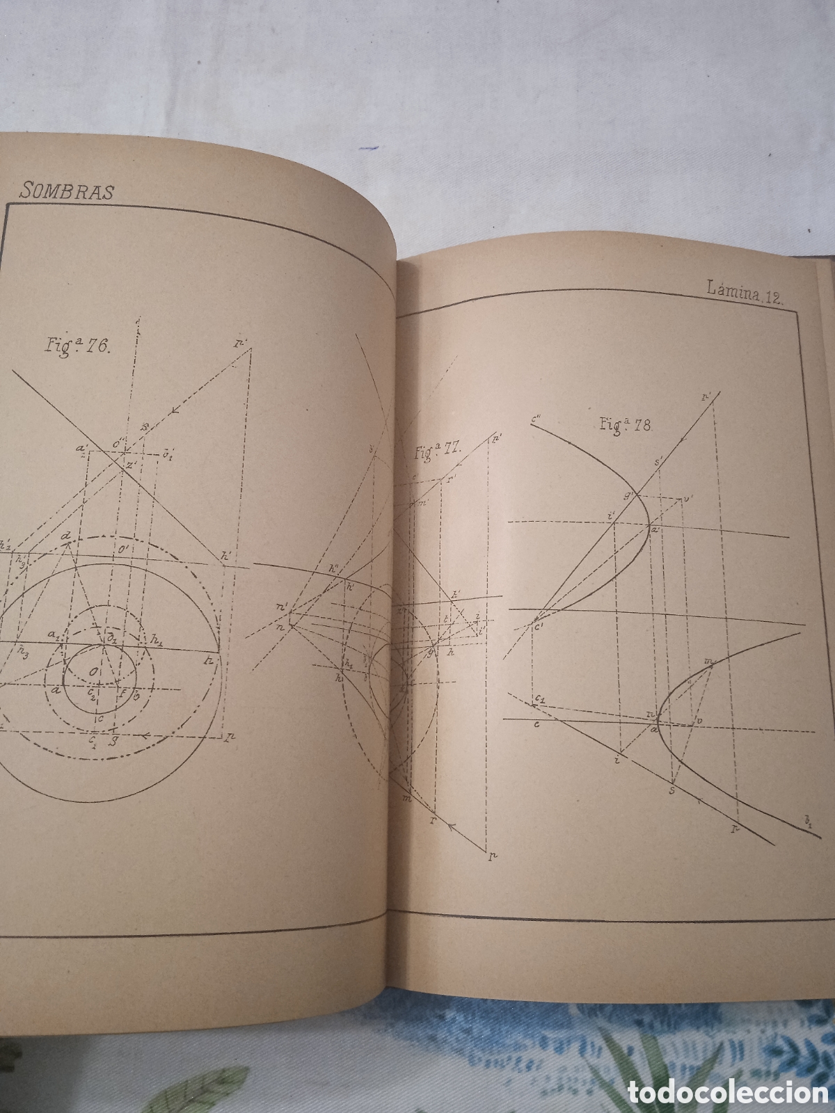 Libros antiguos: Libro sombras y perspectivas - Foto 3