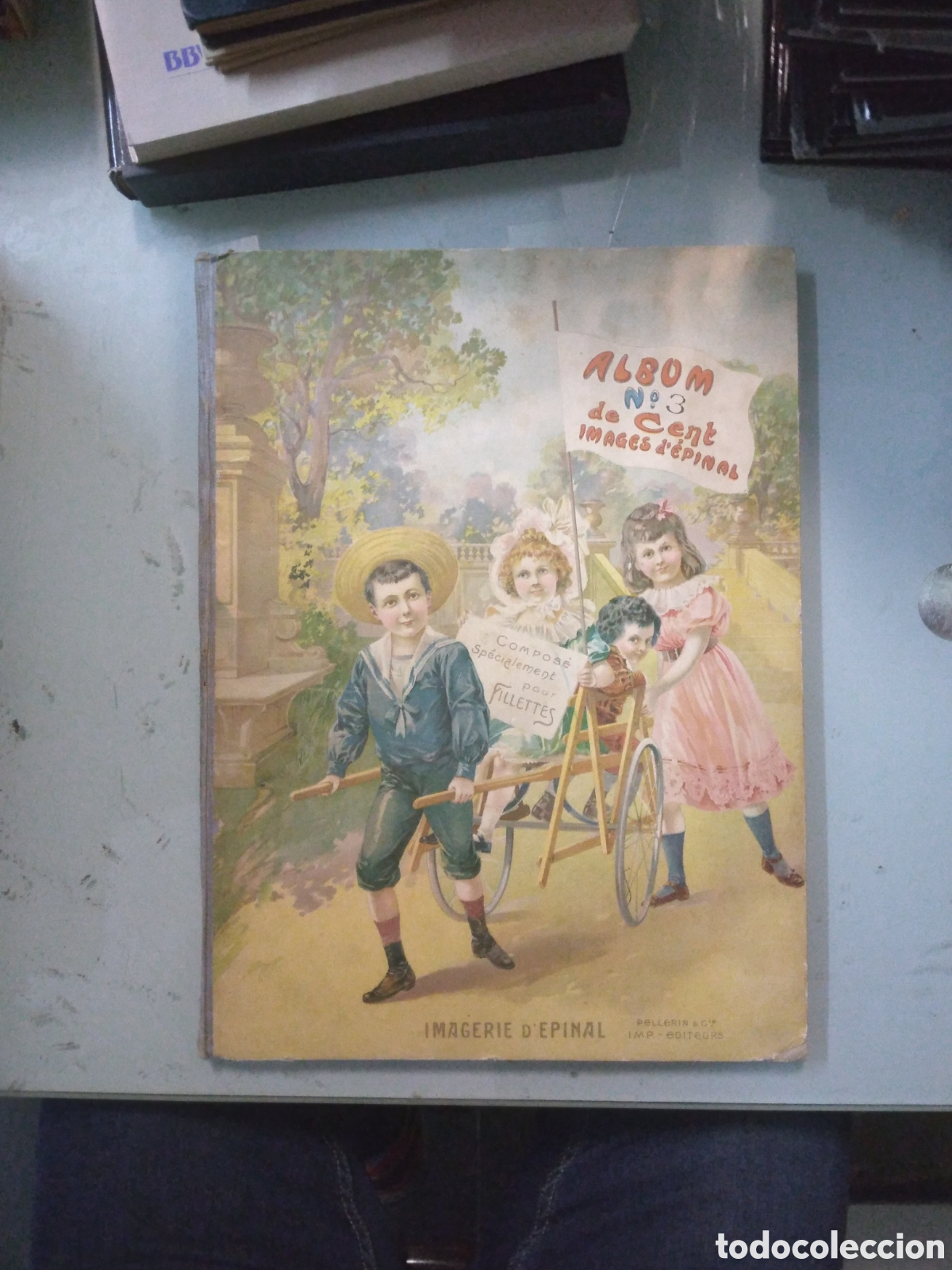 Old books: Album numero 3 de cent imagen d'epinal